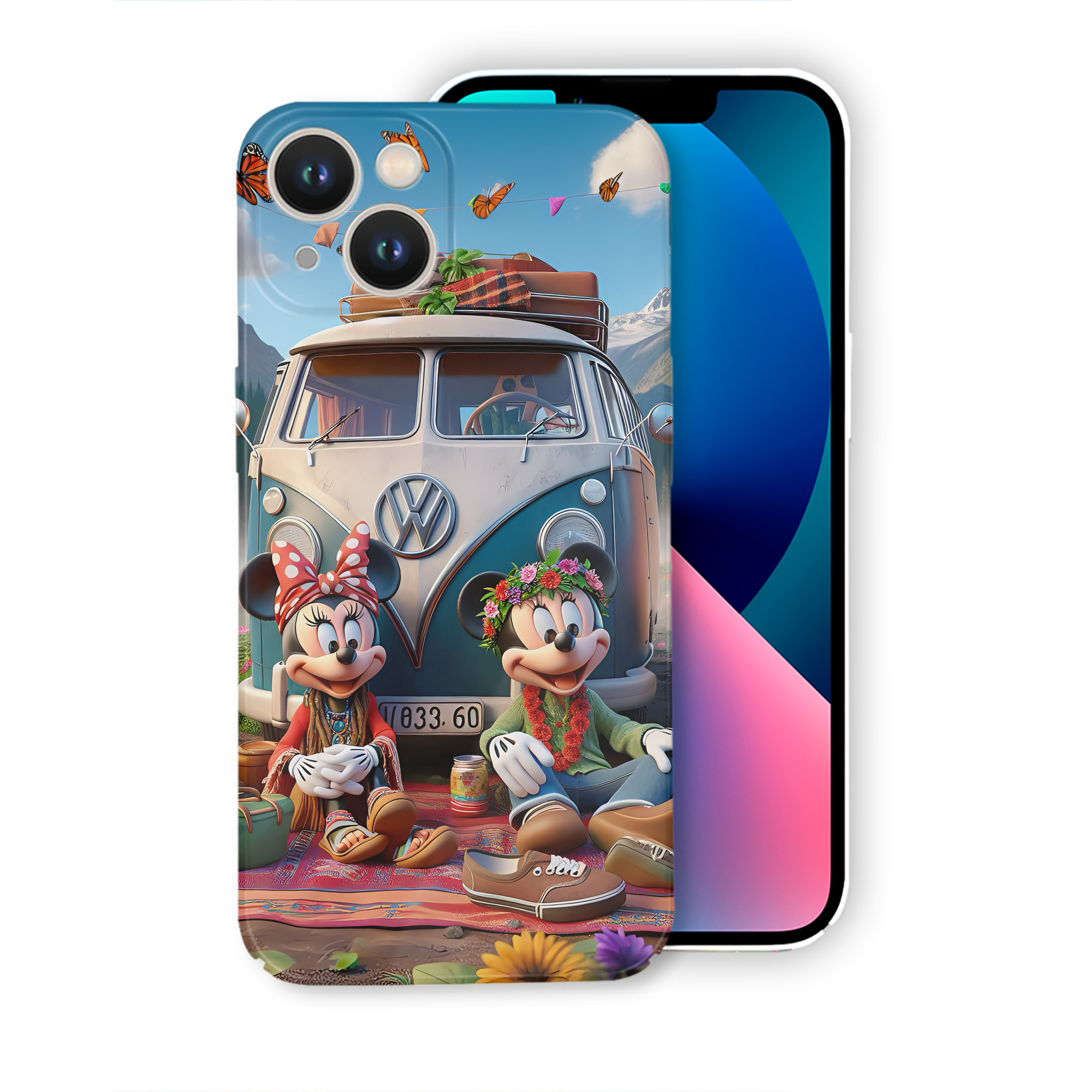 （画像用） ミッキーマウス Mickey Mouse 【iPhone 14シリーズ対応】ハードケース